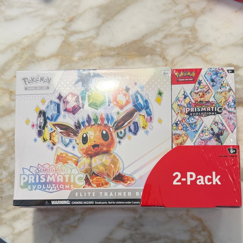 Prismatic Evolutions Elite Trainer Box 2-Pack